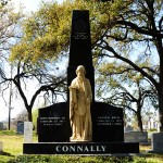 Governor and Mrs. Connally at the Texas State Cemetery