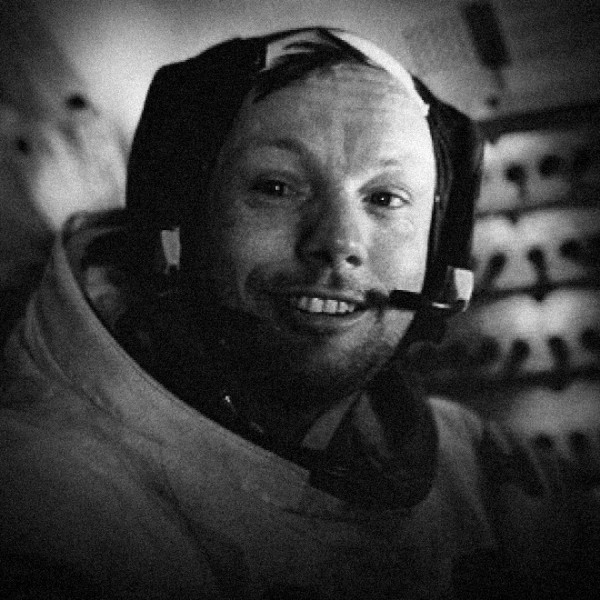 Apollo 11 astronaut Neil Armstrong (Photoshopped by Mr. Holga)